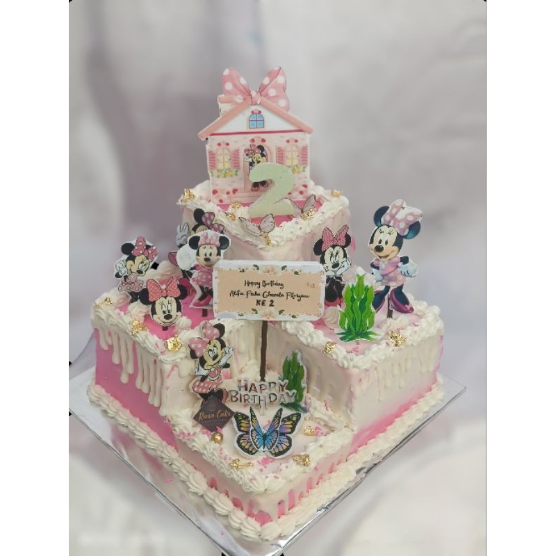 

cake birthday tingkat sudut