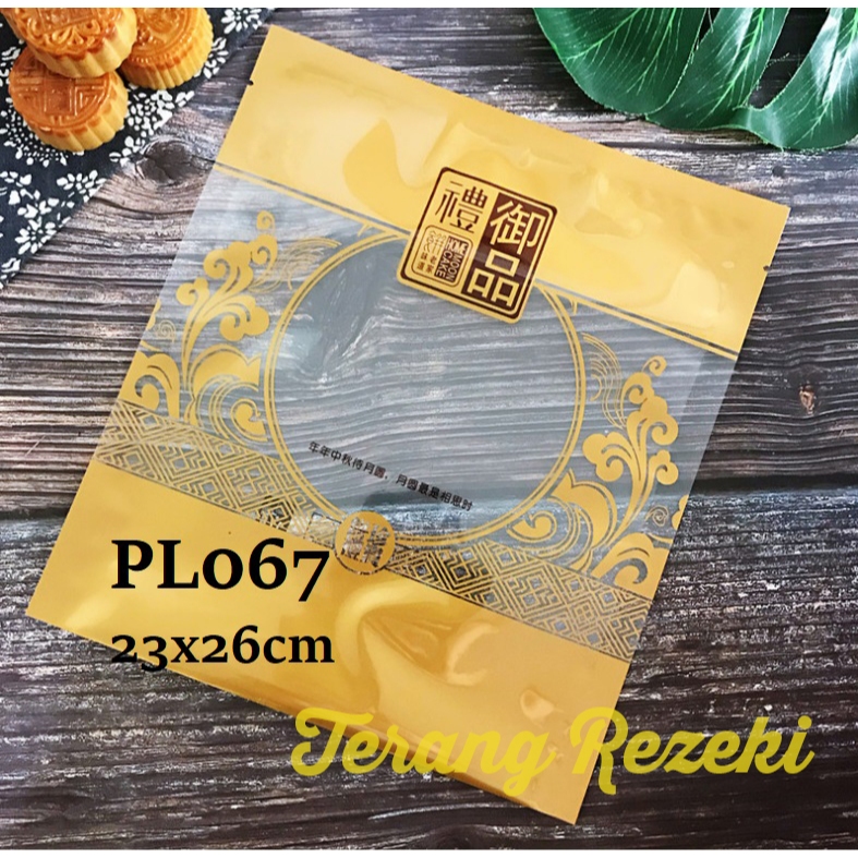 Plastik Mooncake Jumbo 300gr 500gr 1000gr Pia Pudding Kue Bulan PL067