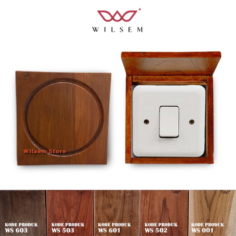 frame saklar estetik 100% kayu jati asli/Frame Saklar Kayu Jati 100%/Hiasan Saklar/Frame Saklar Lamp
