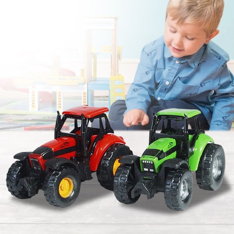 Mainan mobil mobilan anak traktor