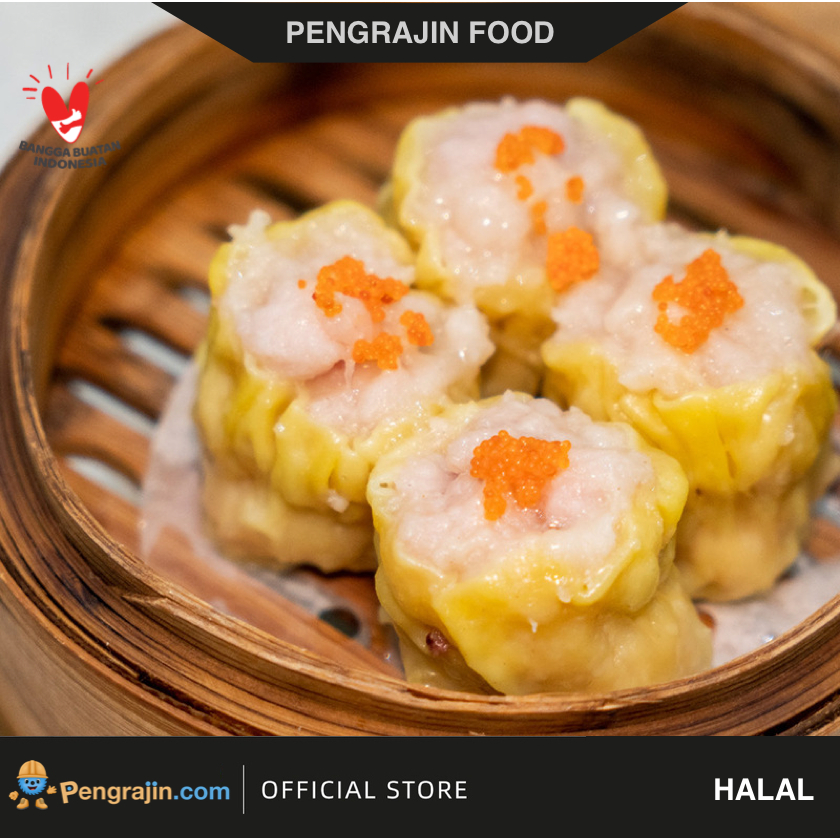 

Siomay ayam spesial topping telur ikan Dimsum Premium isi 12pcs