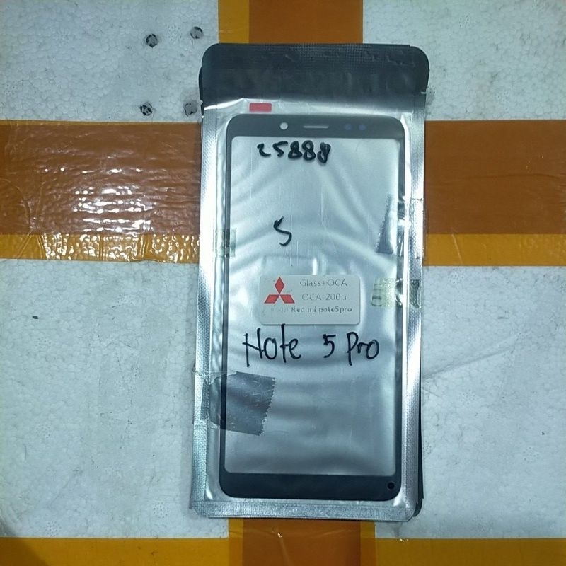 GLASS+OCA REDMI NOTE 5 PRO