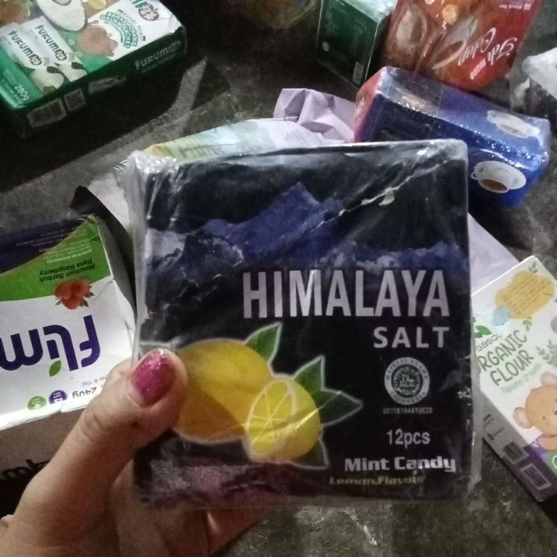 

Himalaya salt 12pcs (mint candy)