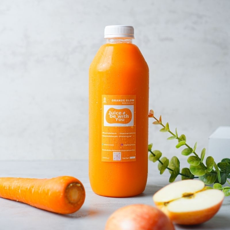 

Orange Glow - 1 Liter Cold Pressed Juice