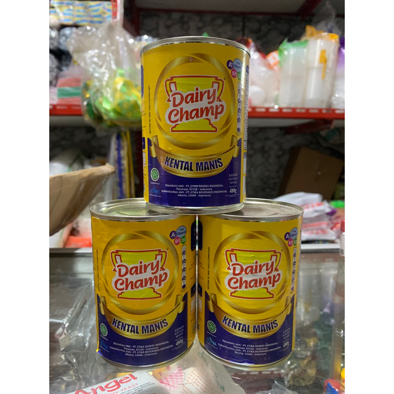 

Susu Kental Manis Dairy Champ Krimer Kental Manis 480g