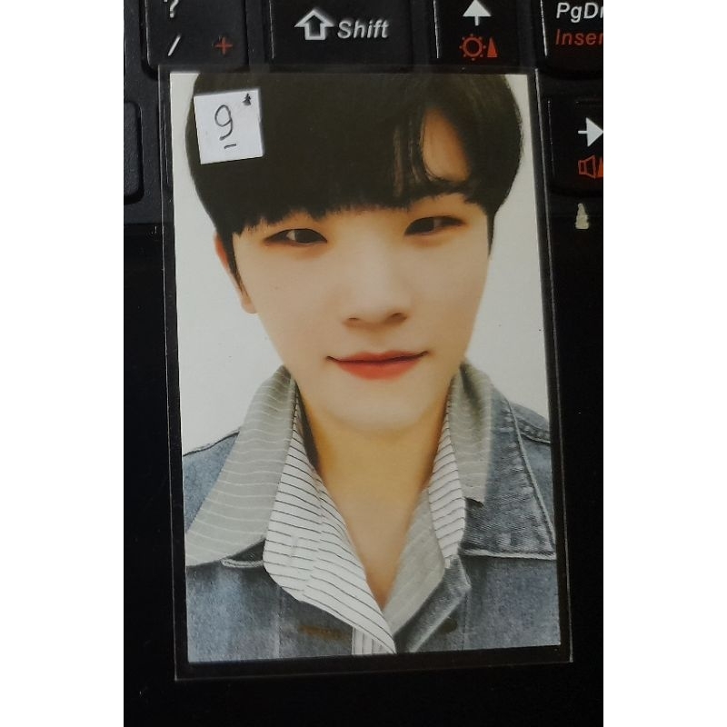 SEVENTEEN PHOTOCARD WOOZI IDEAL CUT KOREA TRADING CARD