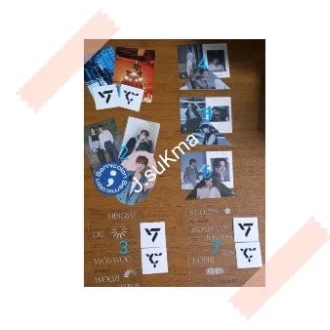 Bundle printilan isi album Svt, Fts, Fml, Semicolon, Attaca, Postcard Fts