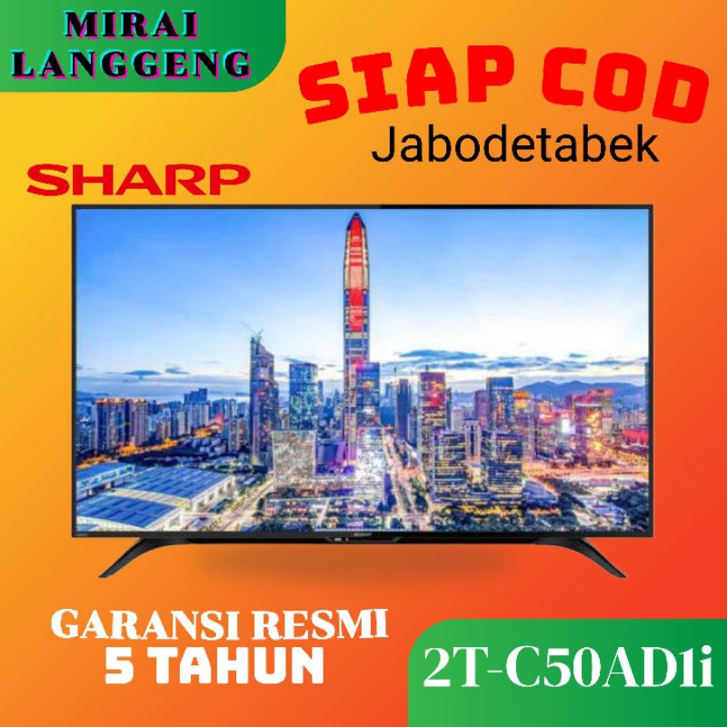 SHARP LED TV 50AD1/2T-C50AD1i 50 inch full HD
DIGITAL TV
