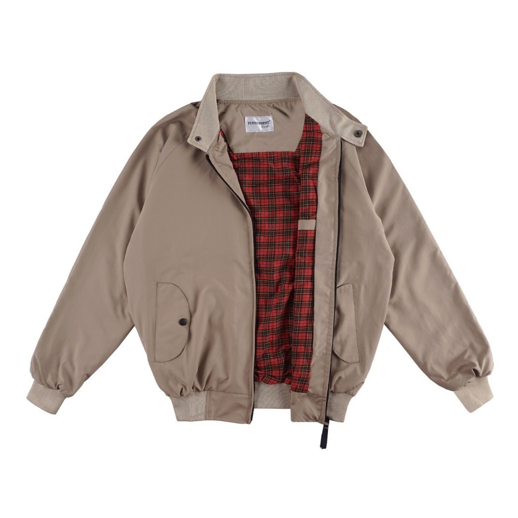 Punishment Jaket Harrington Pria Original Distro Punishment - Jaket Harrington Pria Wanita Premium