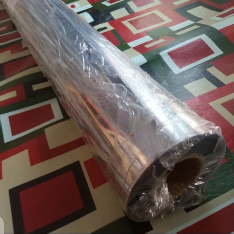 

Plastik bening clear Mika Rigid Roll kaku Tebal 0,25 micron
