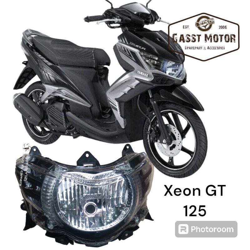 LAMPU DEPAN REFLEKTOR DEPAN XEON  GT 125