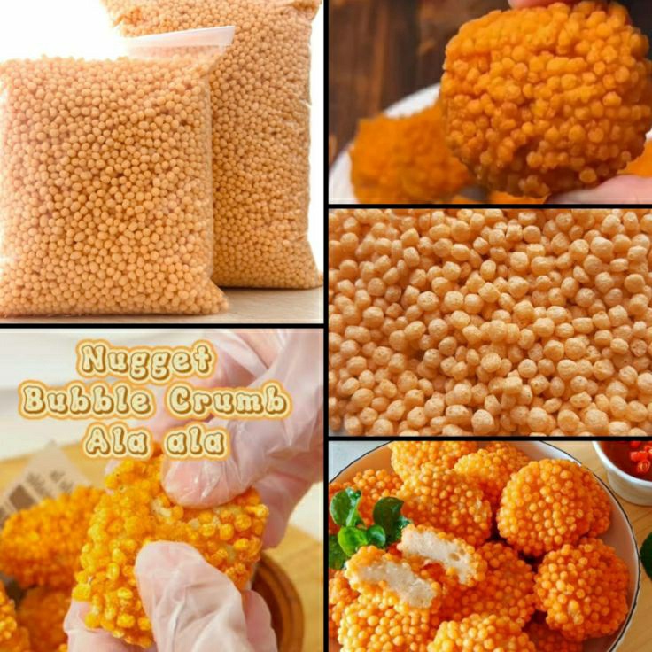 

qj Kirim Sekarang MURAH Cawang Emas Bubble Crumbs 25gr Kemasan Repack Tepung Roti Nugget Bubble Nugget T82