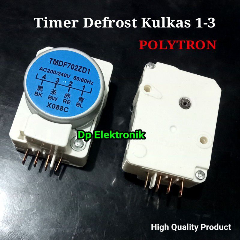 Timer Defrost 1-3 Kulkas Polytron 2 Pintu
