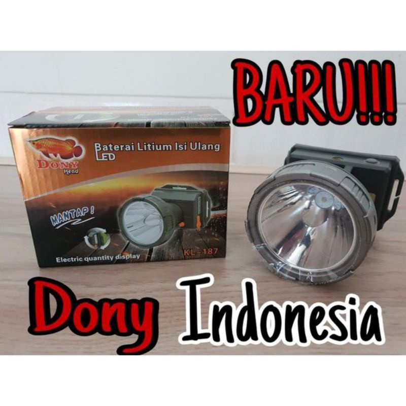 Dony Senter Kepala LED 20W KL-187 MANTAP  / SO GOOD 