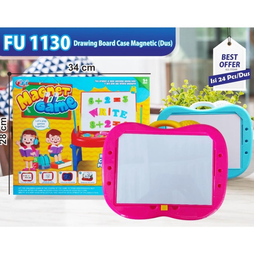 

PROMO MWN Mainan Papan Tulis Magnet Game FU113 Nyaman