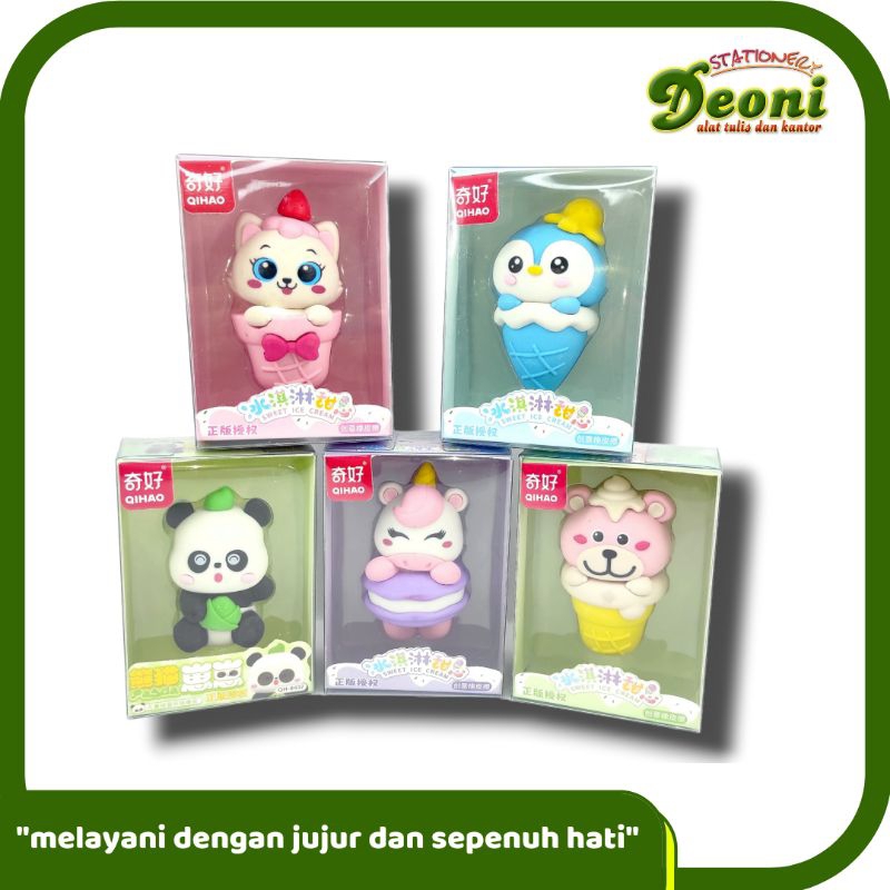 

QIHAQ Eraser Penghapus Sweet Ice Cream 4031