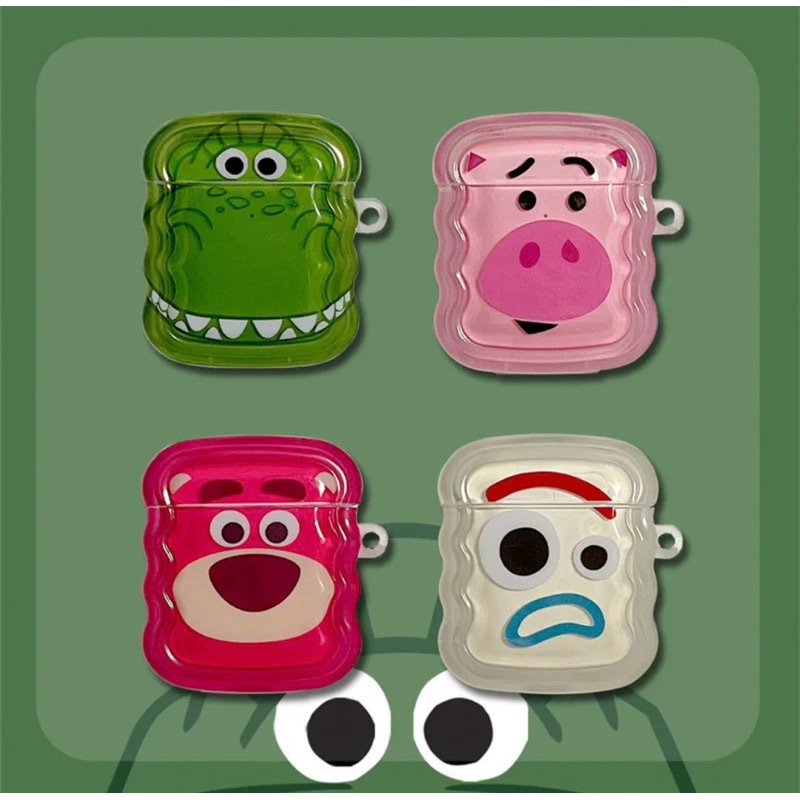 Airpods Case 1 2 3 PRO PRO 2 Soft Case Toystory Lotso Forky