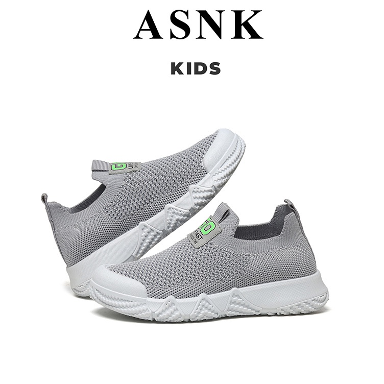 Top Product  GROSIRCOD SEVENDAY SEPATU RAJUT ANAK USIA 28 TAHUN WM2327 ABU