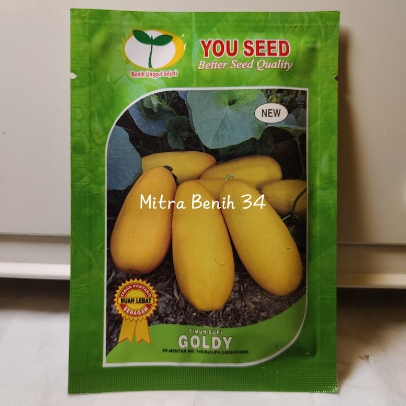 Benih Timun Suri Goldy 10 Gram - Cap You Seed