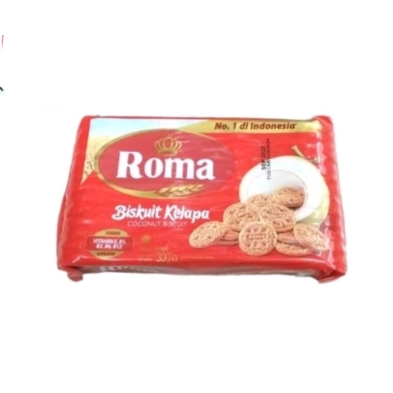 

GRATIS PACKING - BISKUIT Roma kelapa 300g coconut biskuit BISKUIT KELAPA