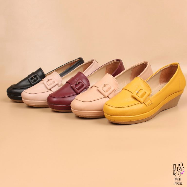 KODE N57K Fsb  RISTA Sepatu Wedges Wanita