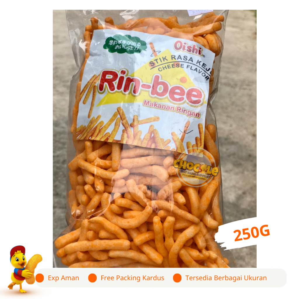 

PROMO 1.1 OISHI RIN-BEE KEJU 250G || PUSAT GROSIR SNACK DAN COKLAT KILOAN ORIGINAL || CEMILAN INDOFOOD