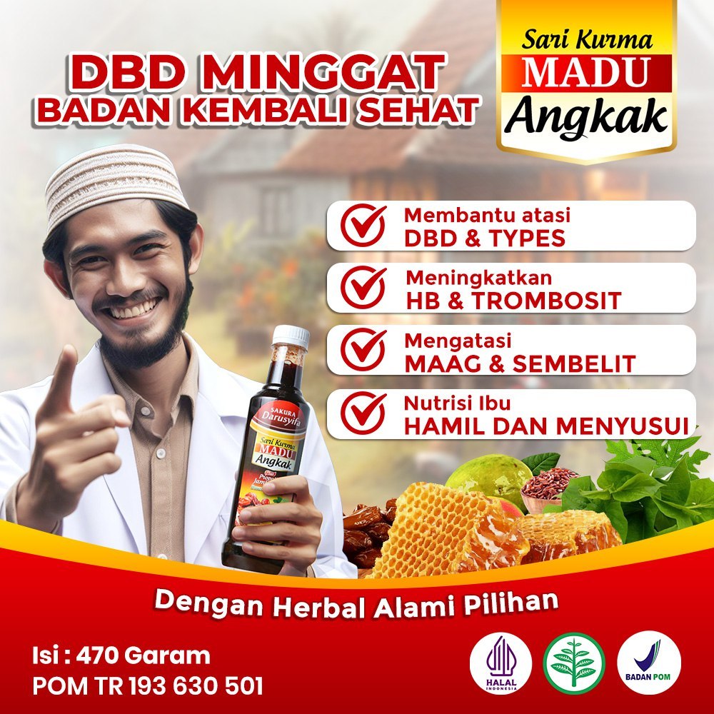 OBAT HERBAL DBD TIPES MADU ANGKAK ORIGINAL