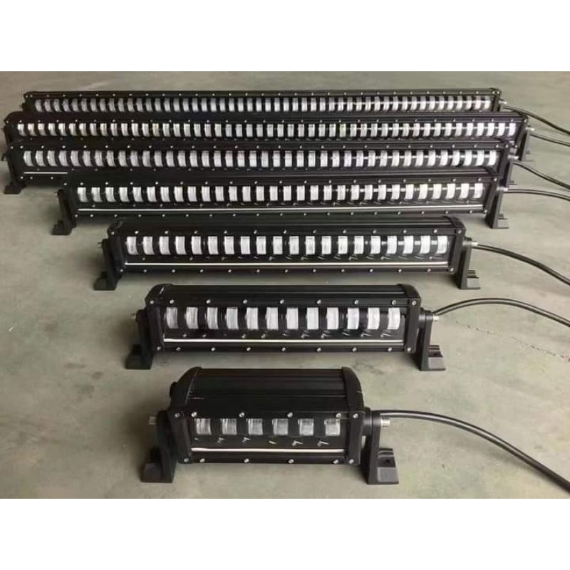 LEDBAR SINGLE ROW 9D JAUH DEKAT 36,56,83,108cm 12-24v LEDBAR 4X4 4WD,OFROAD,SEMI OFROAD