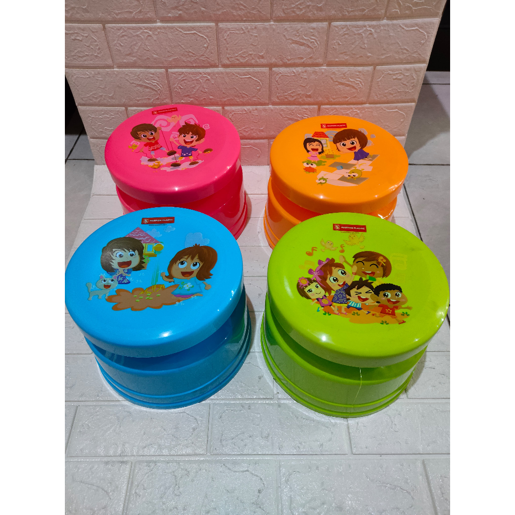 KURSI PENDEK MASPION / KURSI DUDUK / BANGKU DUDUK / KURSI ANAK / BANGKU ANAK / KURSI YEN YEN