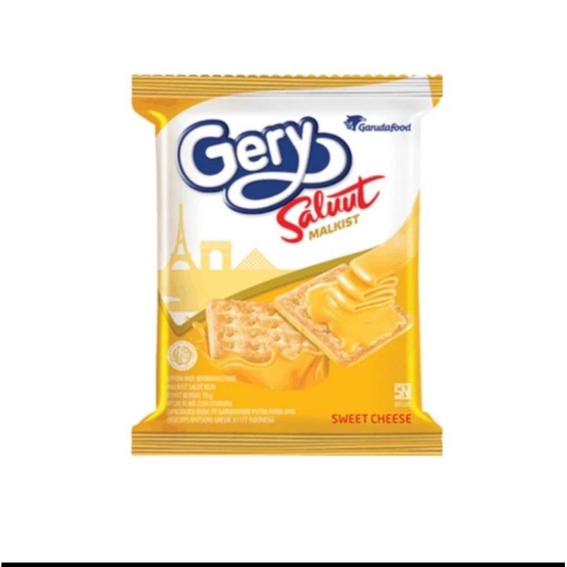 

Gerry Saluut Malkist Sweet Cheese 18 gr