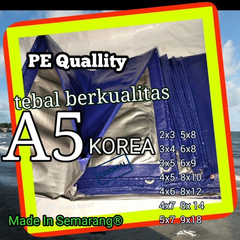 Terpal jumbo 6x8 8x10 8x12 10x10A5 Terpal Semarang
