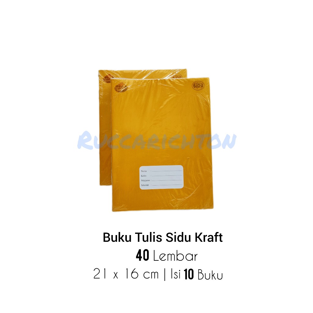 

BUKU TULIS SIDU KRAFT 40 LEMBAR