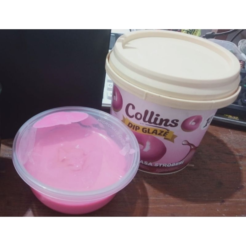 

Repack Collins GLaze Strawberry 250 gram
