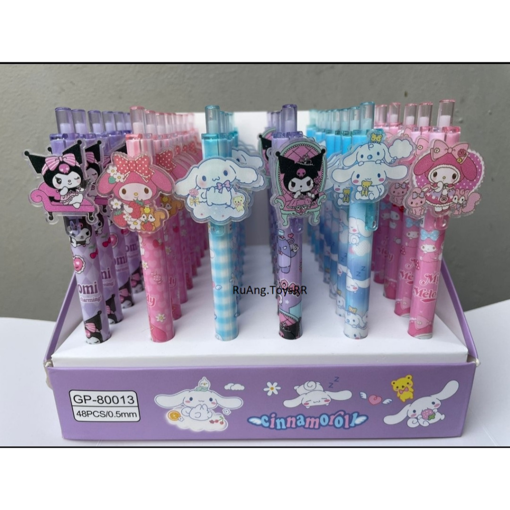 

(PDS) Pulpen Cetek Akrilik Pena 0.5MM 0.38MM Motif Sanrio
