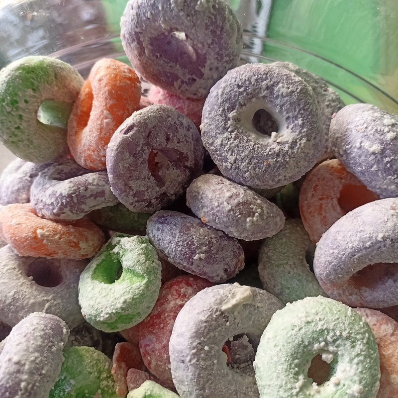 

KAMS JAJAN KILOAN GETAS DONAT MANIS GULA SNACK SEHAT 250G