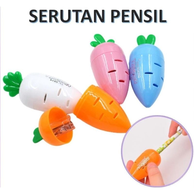 

Peraut Pensil Motif Wortel Rautan Pensil Karakter Tikus Lucu Pencil Shaperner Alat Tulis Sekolah Serutan Pensil Anak