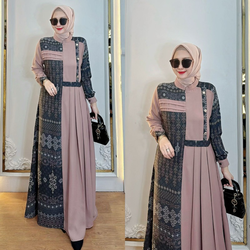 Gamis Naura Adisha / Gamis mewah Adisha / gamis adisha /Adisha fashion / hikmat kw / gamis abaya / a