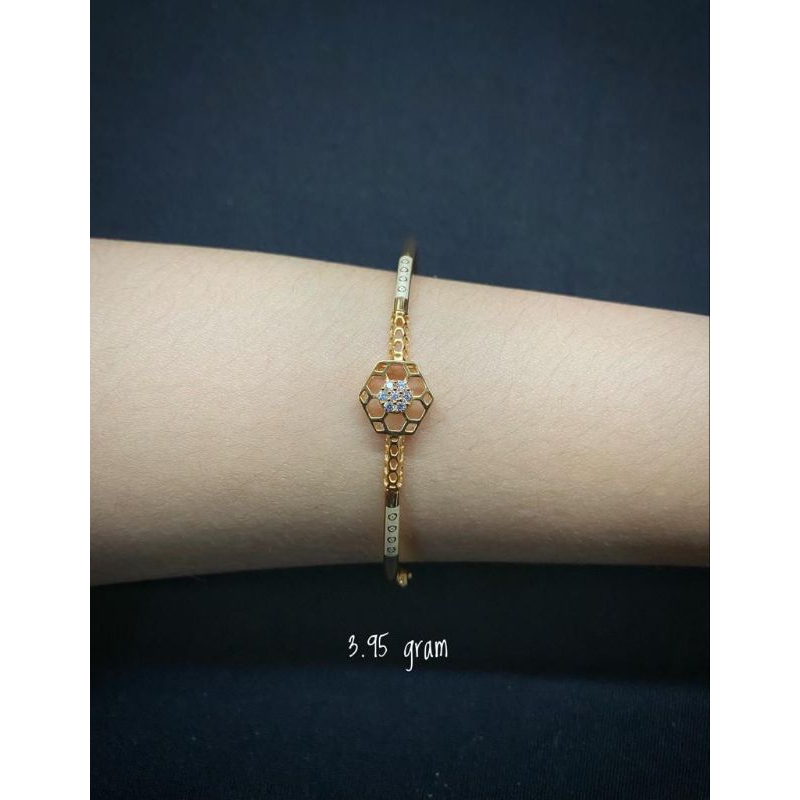 Gelang banggel/gelang perak 925/gelang wanita asli perak/gelang perak wanita