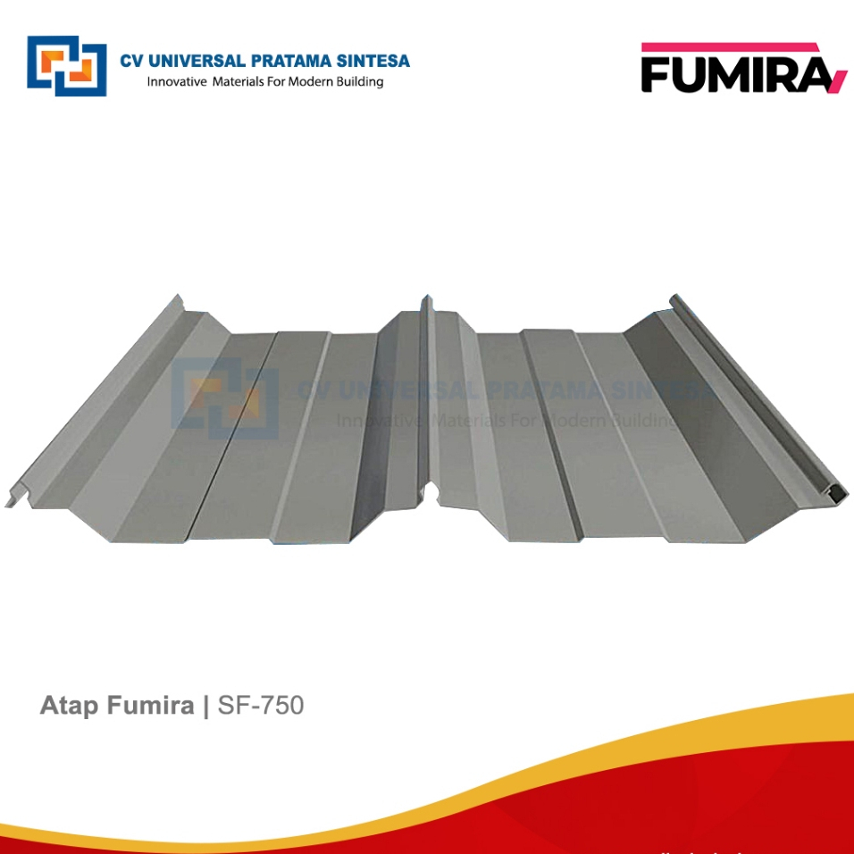 Fumira SF 750 - Atap Metal Fumira Galvanis Original