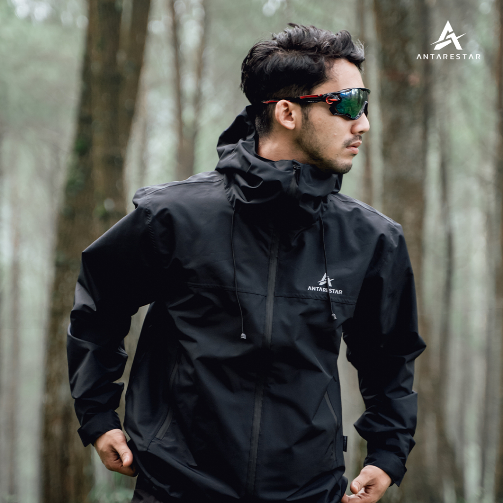 ANTARESTAR Official - Jaket Gorpcore Manusela Waterproof Jaket Pria Wanita Hiking Gunung Windbreaker