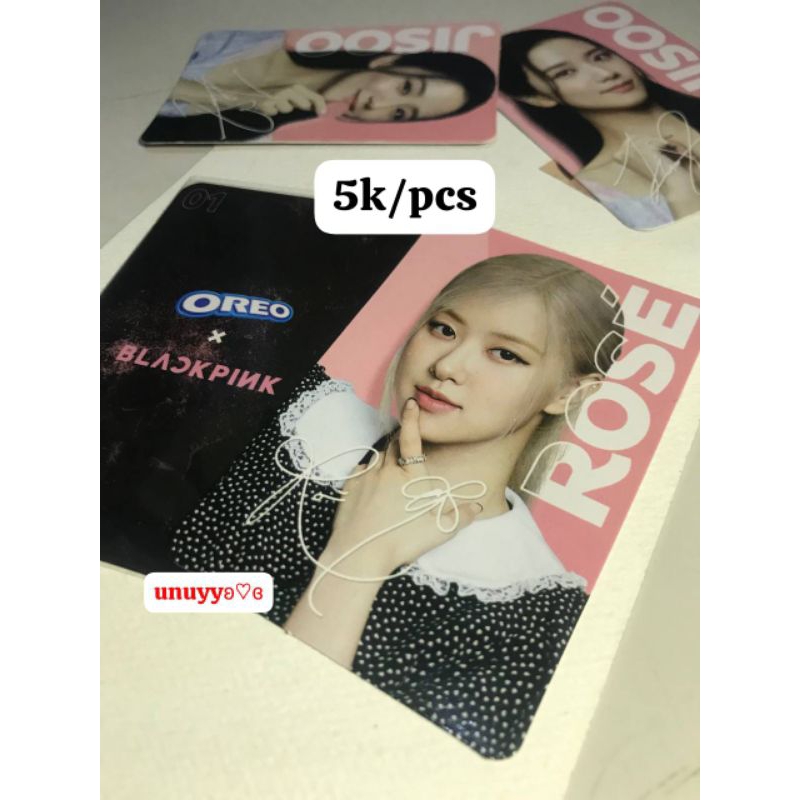 PC OREO BLACKPINK Rose jiso lisa