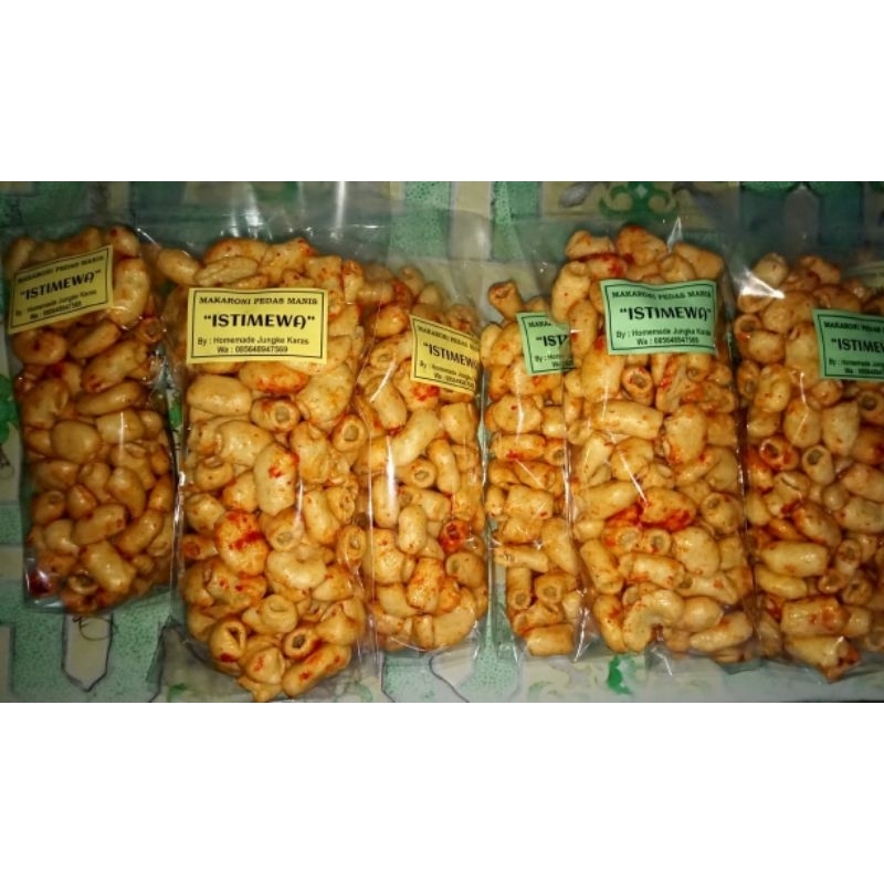 

Makaroni Pedas Manis Istimewa [Produksi HomeMade] Fresh