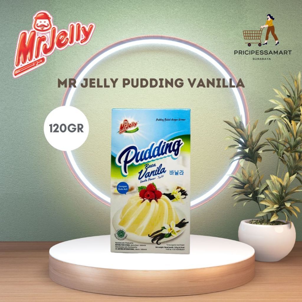 

MR JELLY PUDDING VANILLA 120GR