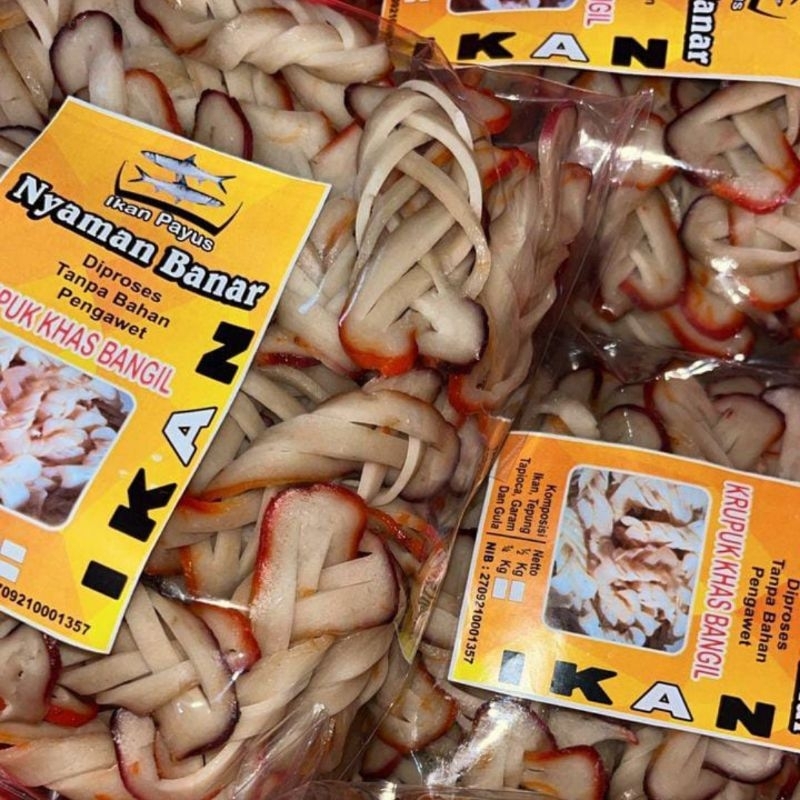 

KERUPUK KLABANG KHAS BANGIL JATIM KRUPUK MENTAH