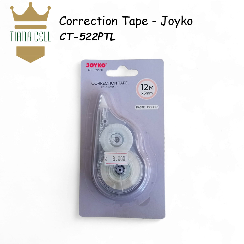 

Correction Tape / Tipe X Roll / Tipe X Pita Joyko CT-522PTL