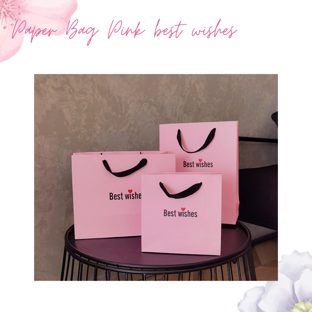 

Paper Bag Full Pink Best Wishes