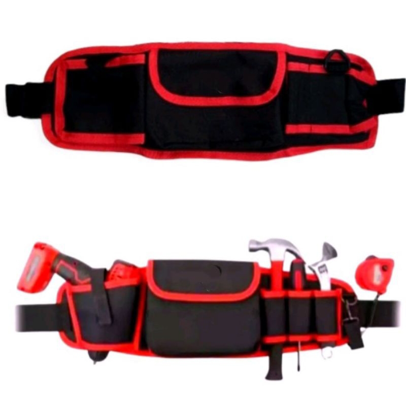 Tas pinggang perkakas pertukangan bangunan mesin bor