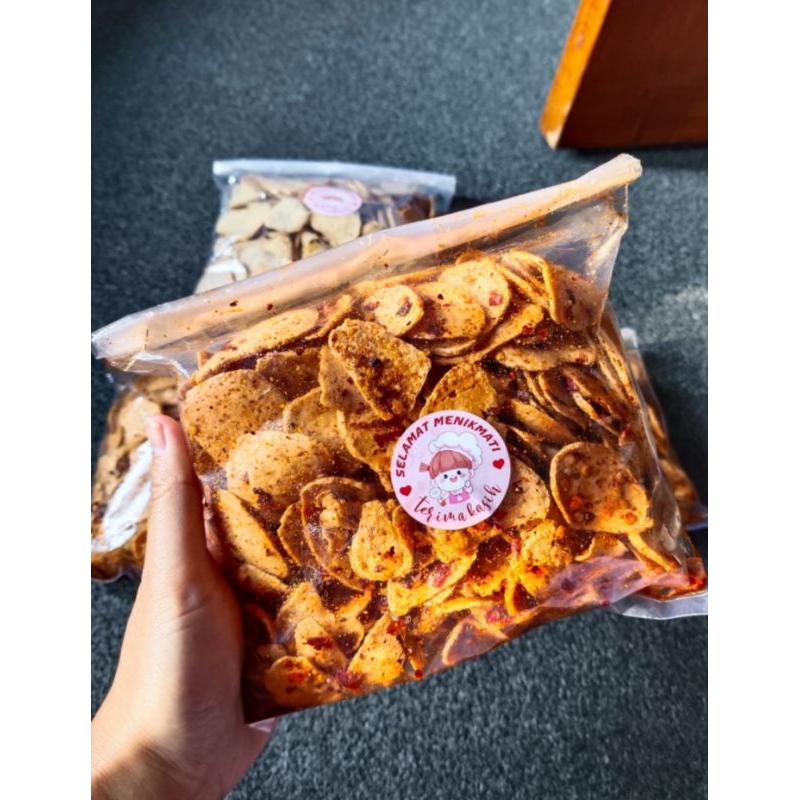 

Basreng Pedas 250gram