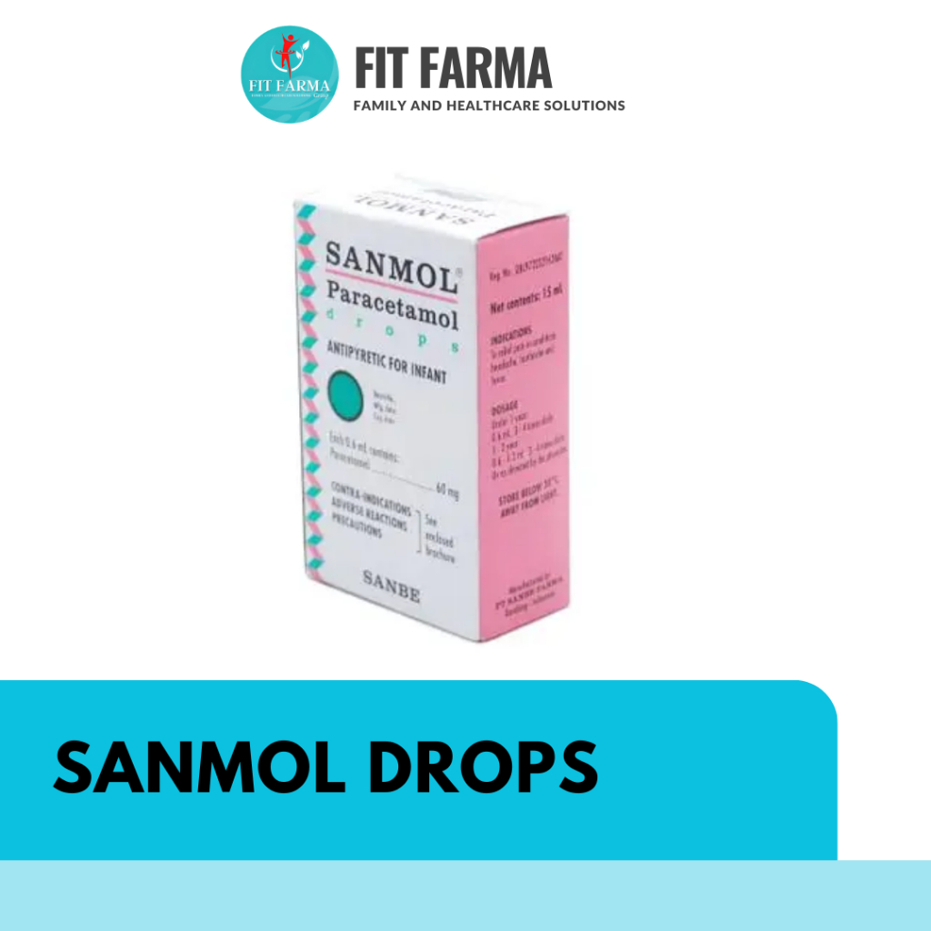 SANMOL DROP | OBAT PANAS |OBAT DEMAM | OBAT DEMAM ANAK | PARASETAMOL