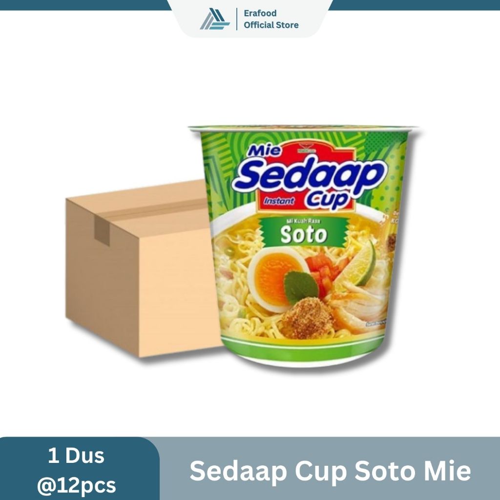 

SEDAAP CUP SOTO MIE - 1 DUS @12PCS